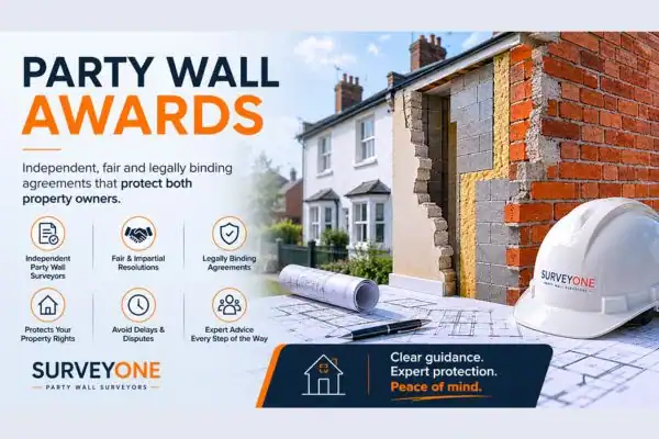 Contact our team today to see if you require party wall awards Epsom